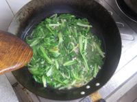 肉碎榨菜青菜汤