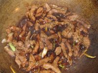 青椒炒肉丝