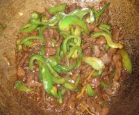 青椒炒肉丝