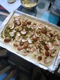牛油果素食pizza