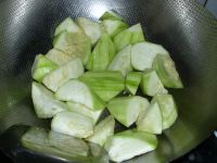 鲜虾丝瓜面