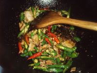 青椒炒肉片