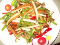 双椒豆干
