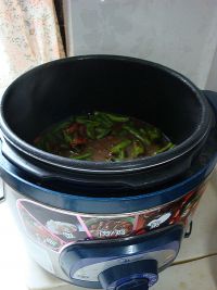豆角焖饭