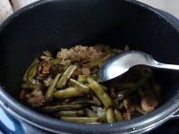 豆角焖饭