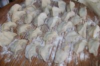 初次包饺子