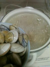 香煎豆腐白蛤汤