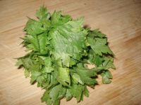 芹菜叶鸡蛋汤