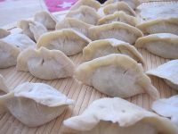 入伏丝瓜饺子