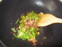 肉炒芹菜