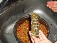 香菇烤肠粽