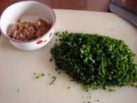 韭菜莛子馅饼