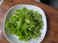 青椒炒酸豆角