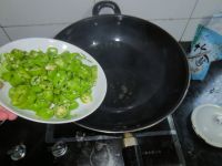 青椒炒酸豆角