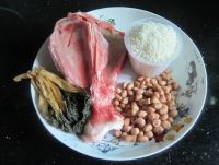 咸猪骨菜干粥
