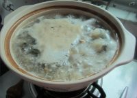 咸猪骨菜干粥
