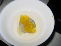 咸蛋肉片苋菜汤