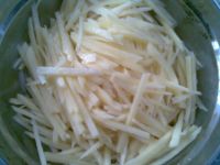 土豆丝香肠鸡蛋饼