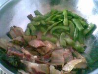 四季豆炒腊肉