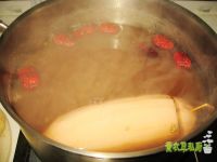 私房菜桂花绿豆藕