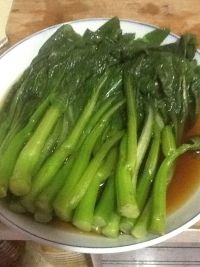 油淋菜心