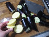 肉酱拌土豆茄子