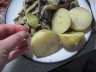 肉酱拌土豆茄子