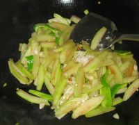 清炒西瓜皮