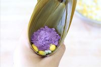 紫薯玉米香粽