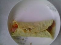 鸡蛋火腿卷
