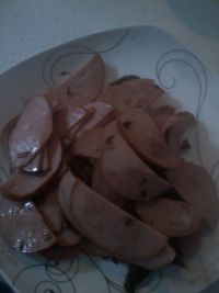 豆角炒火腿