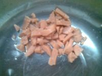 火腿青椒粒土豆泥
