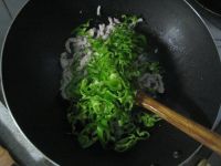 青椒肉丝炒毛豆