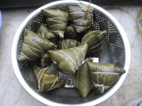 红豆荞麦粽子
