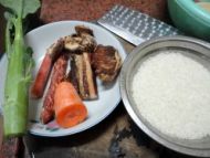 彩蔬腊味煲仔饭