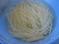 清炒土豆圆椒丝