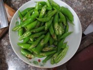 青椒茄子炒肉