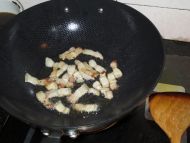 青椒茄子炒肉