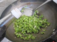 豆角碎滑蛋