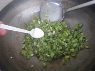 豆角碎滑蛋