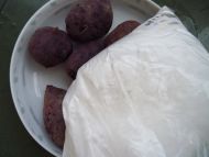 紫薯糯米饼