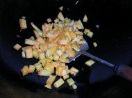南瓜香肠炒饭