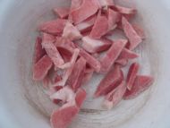 蒜苗白菜炒肉