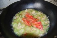番茄虾皮丝瓜汤