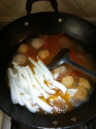 西红柿丸子汤