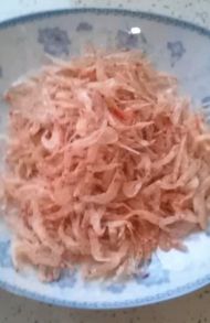 淡皮虾拌香菜