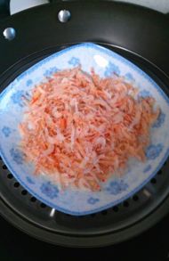 淡皮虾拌香菜