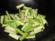 豆干炒丝瓜