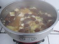豆腐绿豆丸子汤