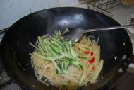 黄瓜土豆丝